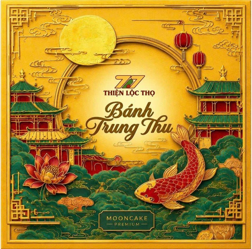 Hộp bánh Trung Thu Thiện Lộc Thọ – Mooncake Premium