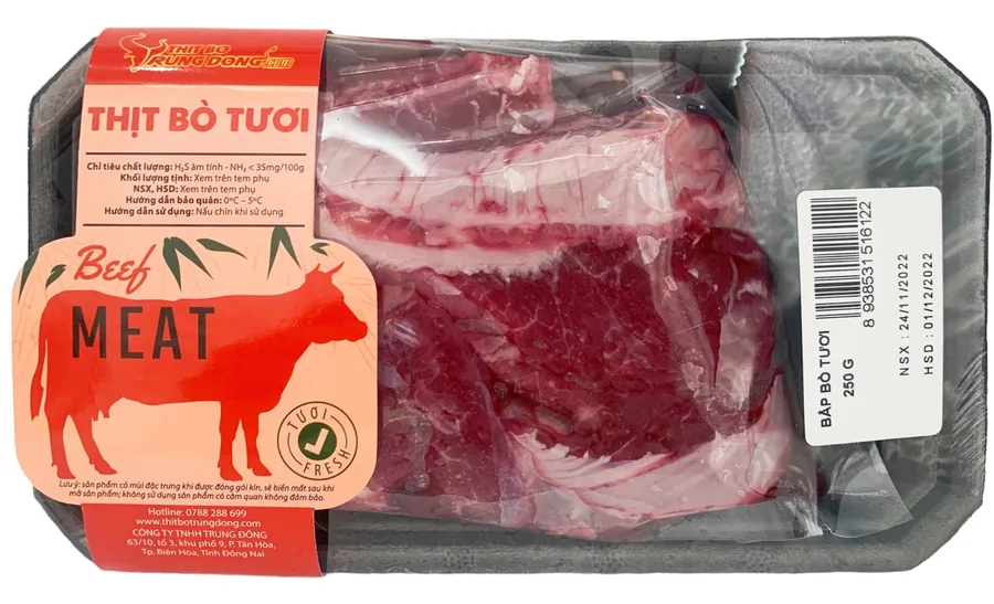 Bắp Bò Việt Tươi (khay 250 gram)