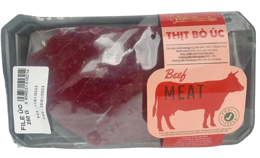 File Bò Úc Tươi (khay 250 gram)