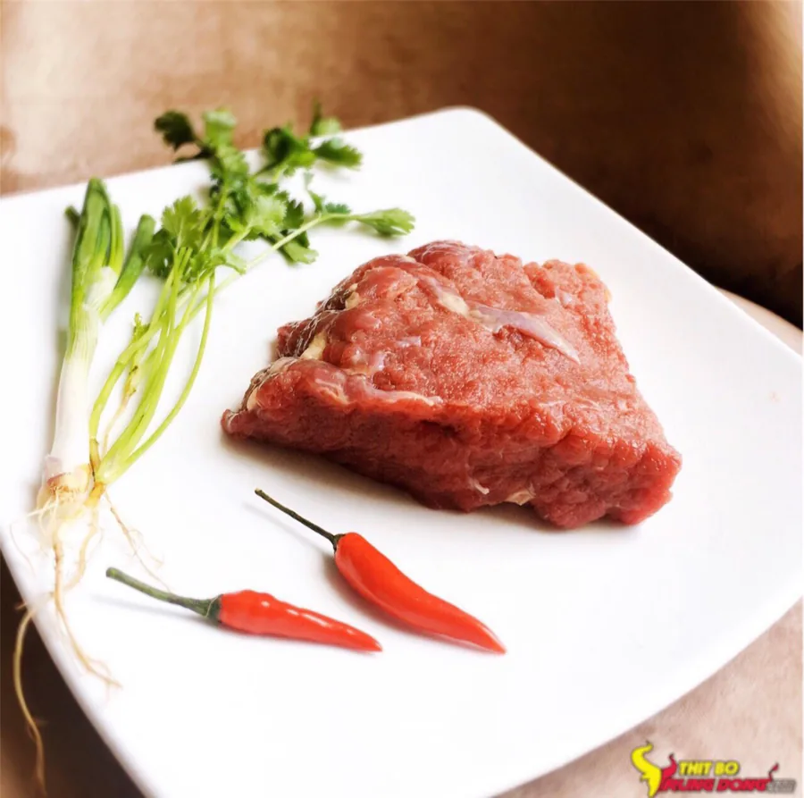 Nạc vai bò Úc lóc sạch