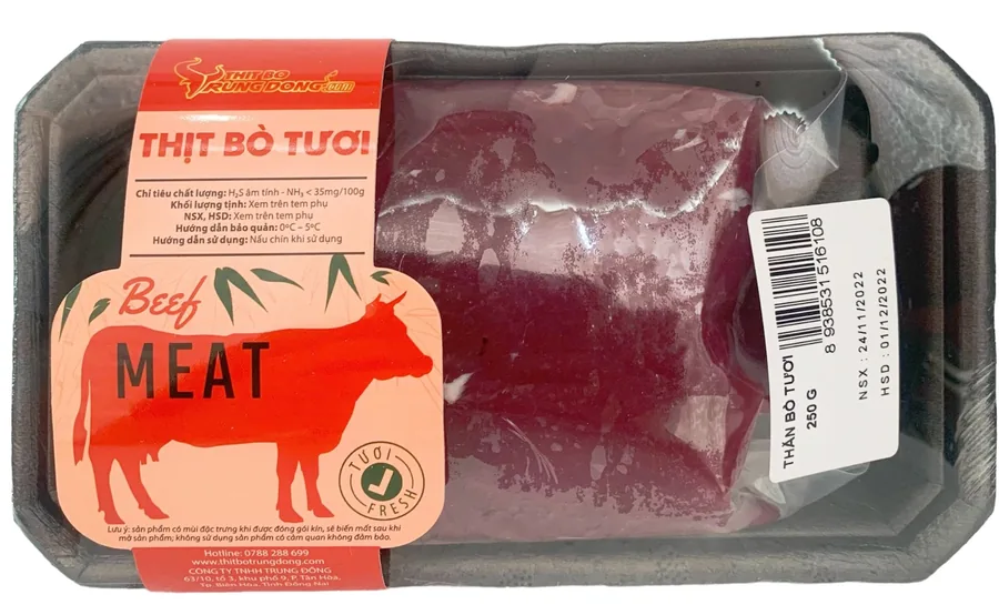 Thăn Bò Việt Tươi (khay 250 gram)