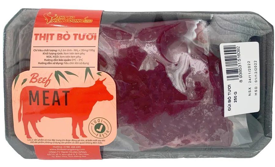 Đùi Bò Việt Tươi (khay 250 gram)
